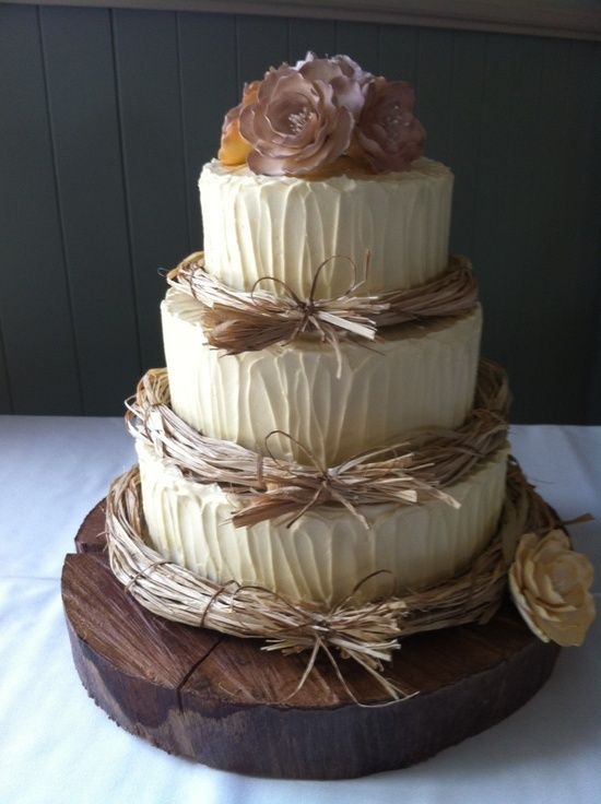 Rustic Wedding Cakes is A New Trend