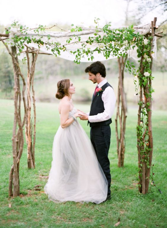 wedding chuppah marta locklear photography