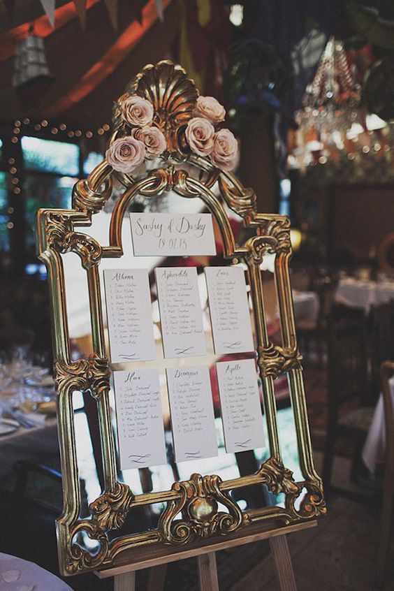 Beautiful Mirror Wedding Ideas