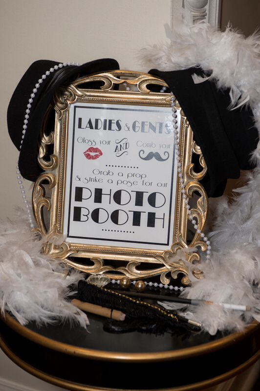 Great Gatsby Photo Booth Props