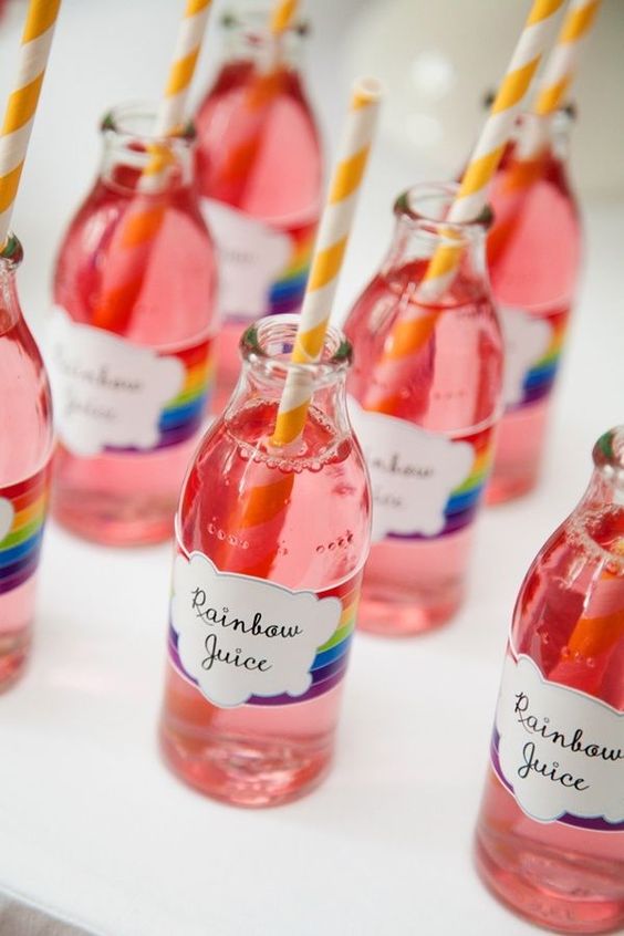 Unicorn Party Drink Ideas
