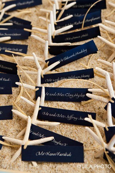 Best nautical Place Card Ideas Wedding Invitations Photos