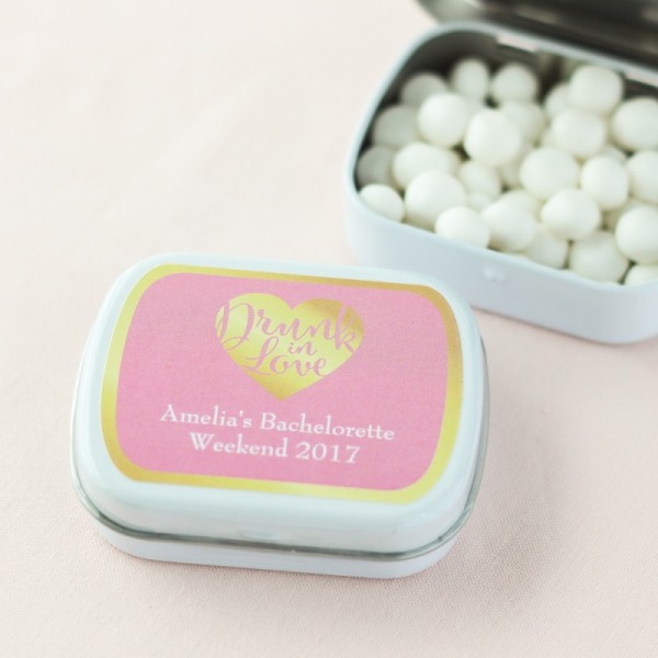 Exclusive Wedding Collection Personalized Mint Tins