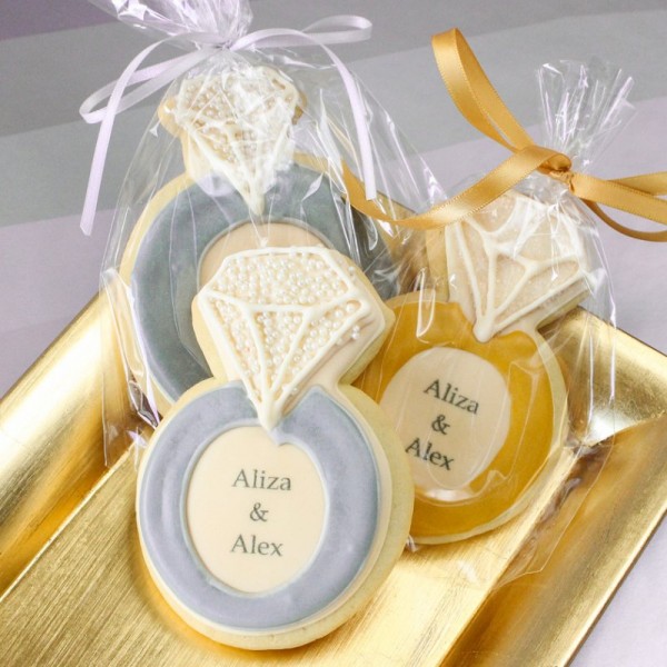 Personalized Wedding Cookies