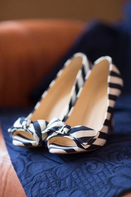 navy striped shoes Photo by Abby Grace Photography