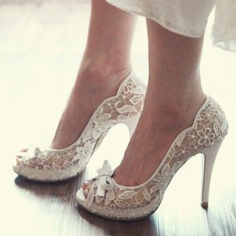 sexy high heel wedding shoes with laces