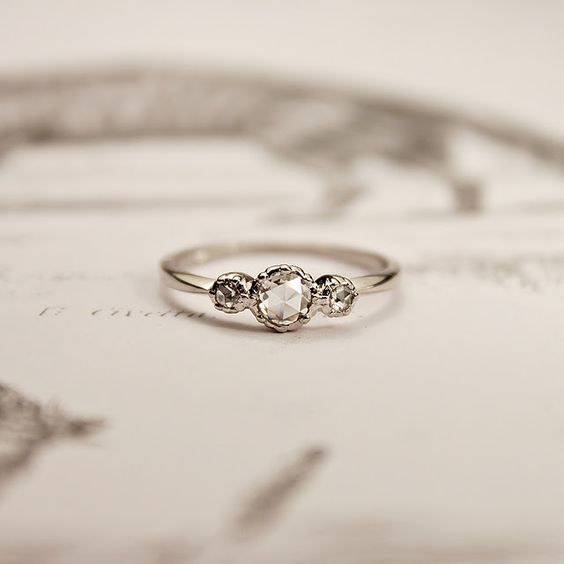 simple and elegant engagement ring