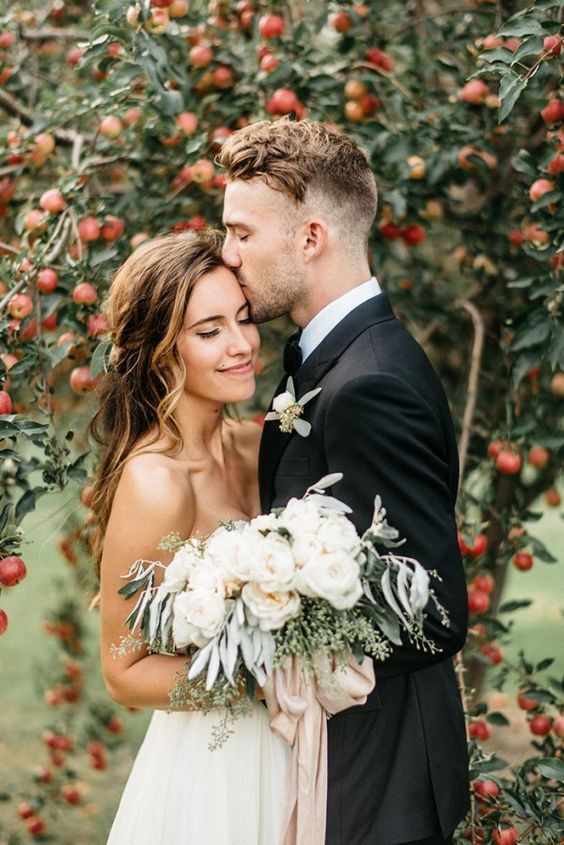 Romantic Farm elopement in Minnesota