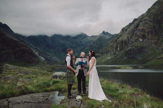 Secret Scottish Elopement on the Isle Of Skye