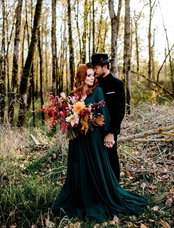 charming outdoor fall wedding