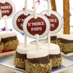 easy weddomg s'more dessert