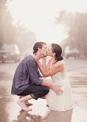 get married in the rain