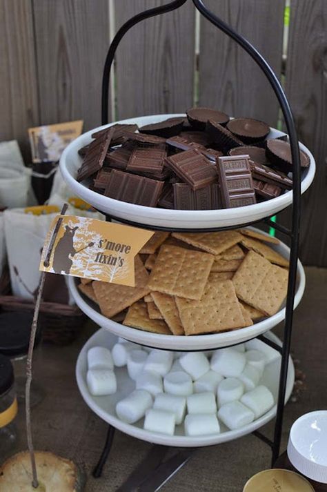 s'more dessert ideas for backyard wedding