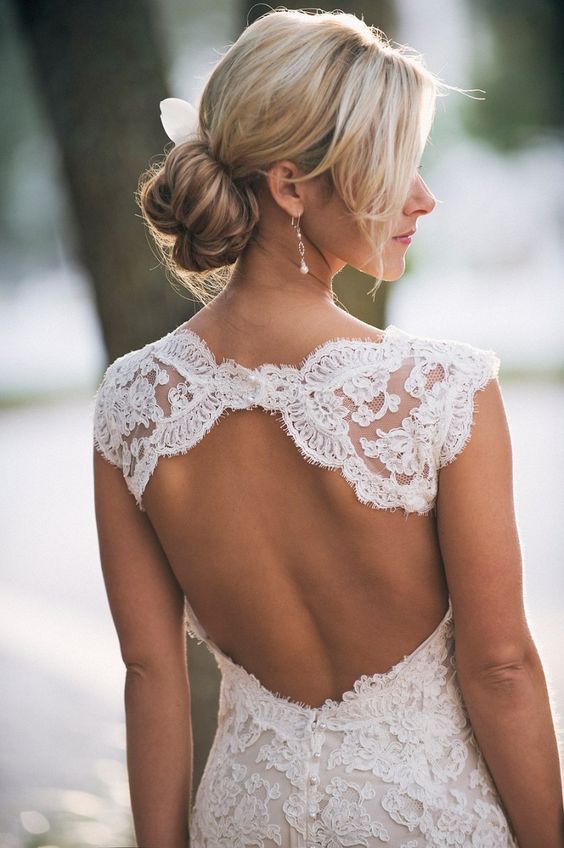 Stunning Open Back Wedding Dresses That Wow 009