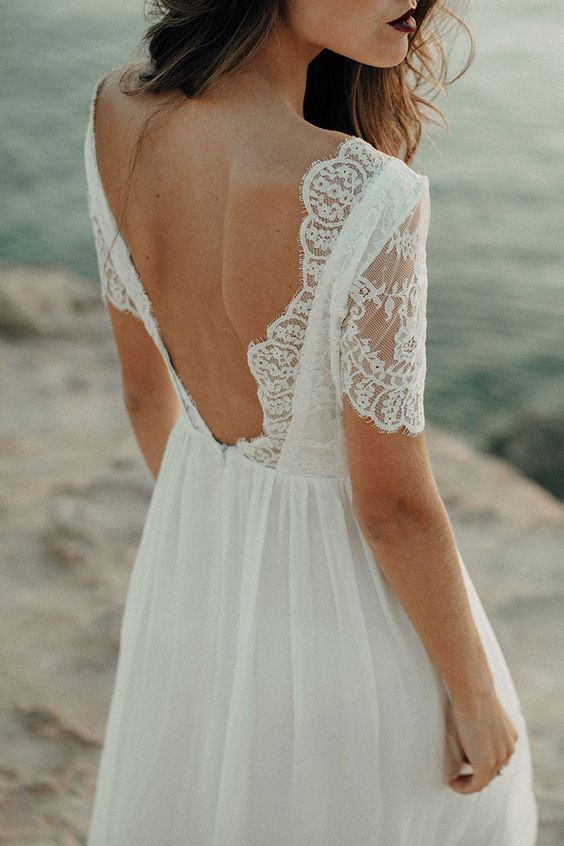 Stunning Open Back Wedding Dresses That Wow 012