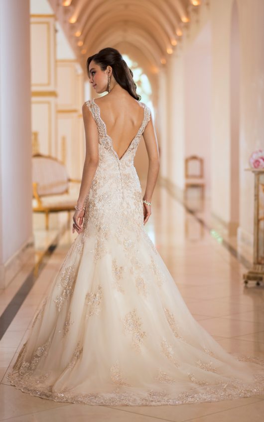 Stunning Open Back Wedding Dresses That Wow 029