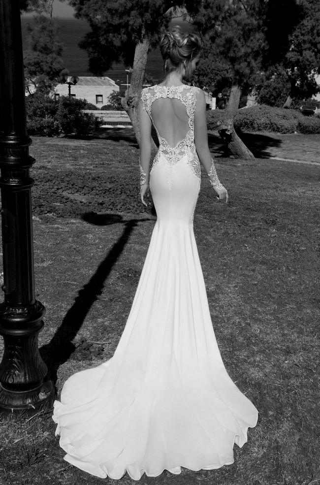 34 Stunning Open Back Wedding Dresses That Wow | WeddingInclude ...