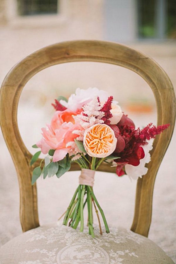 Super picture-perfect peony wedding bouquets you will adore 010