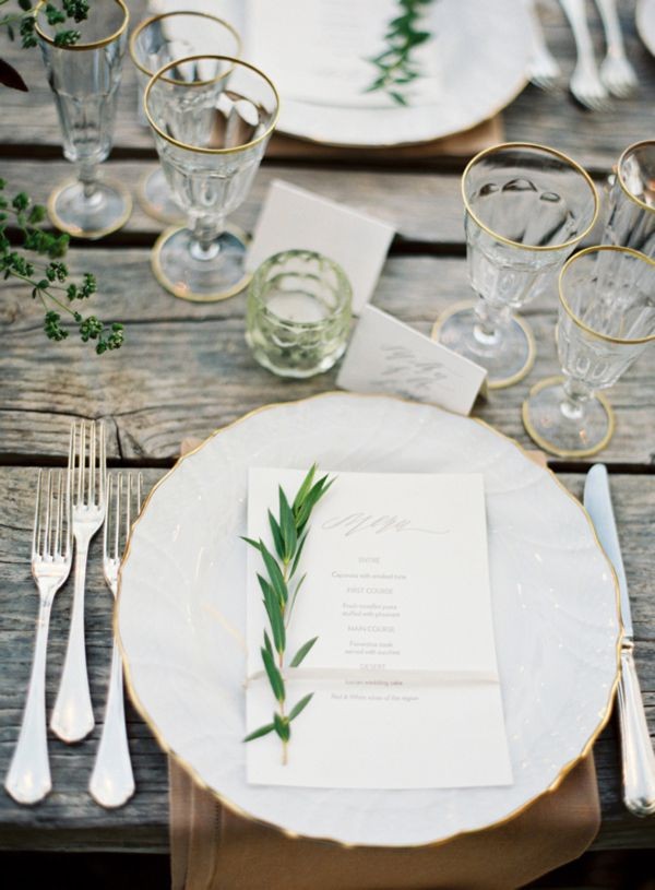 Most Shared Wedding Table Setting Ideas on Pinterest