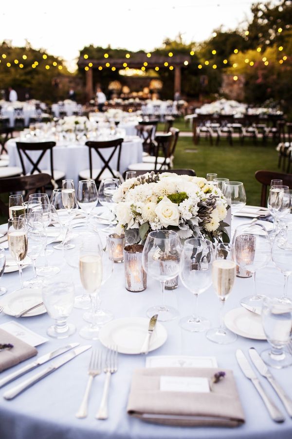 Most Shared Wedding Table Setting Ideas on Pinterest