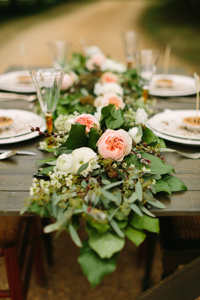 Unique floral wedding garland for spring and summer wedding 007