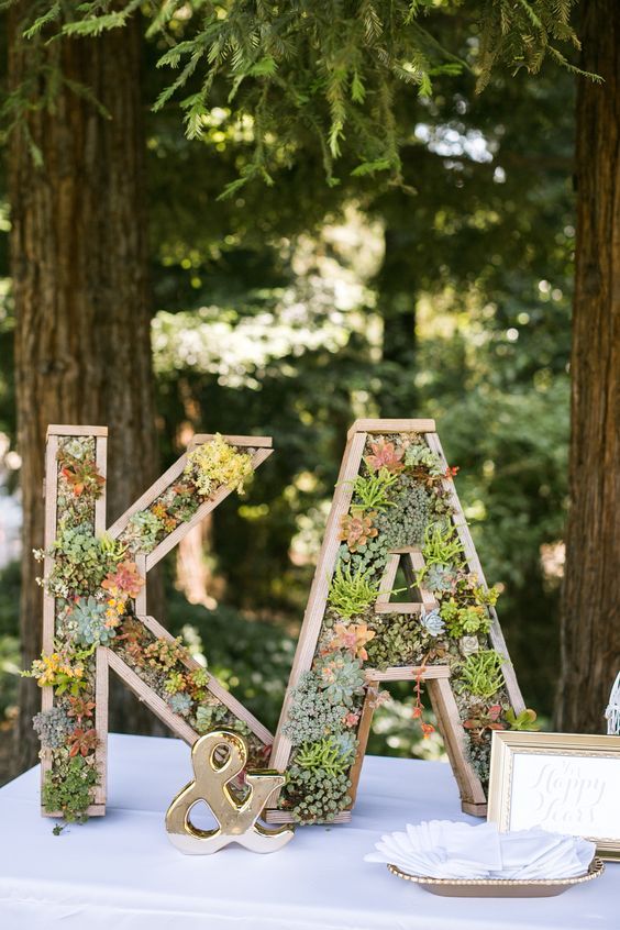 Wedding Monogram Decoration Ideas That Wow 004