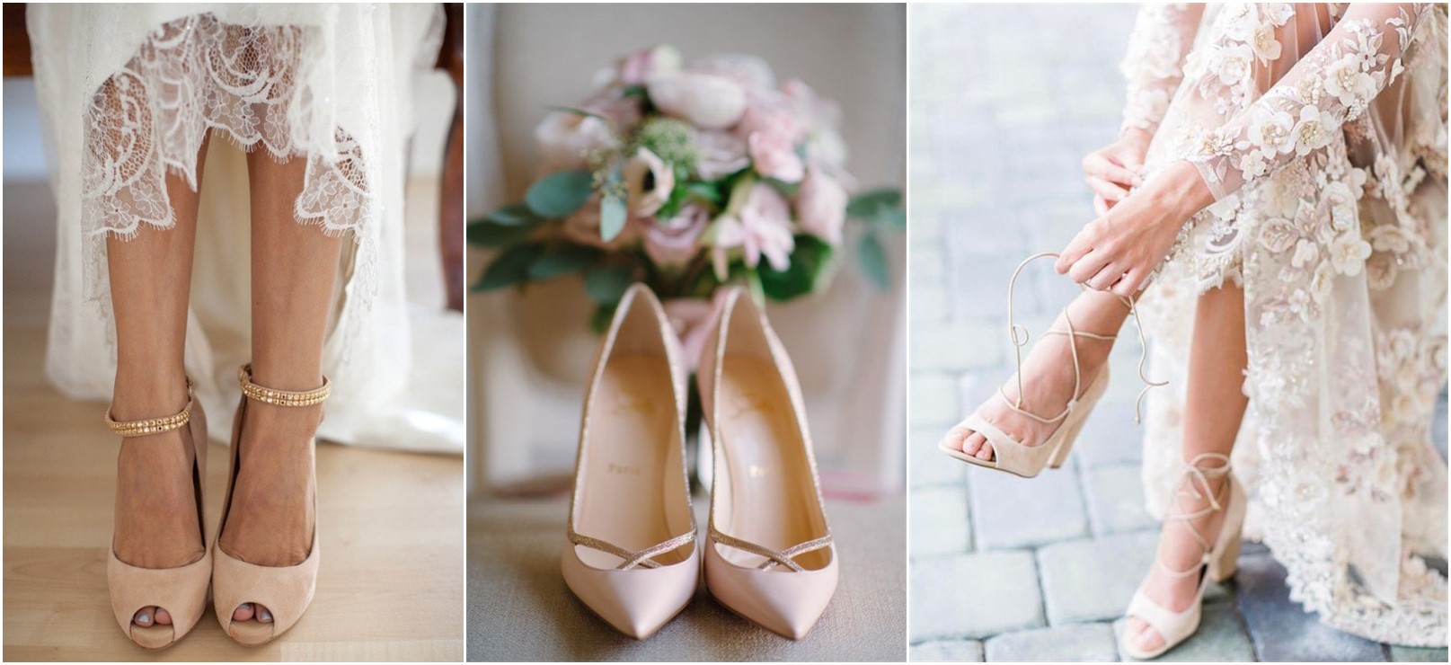 27 Stylish and Charming Nude Wedding Shoes for 2020 trend! - Page 2
