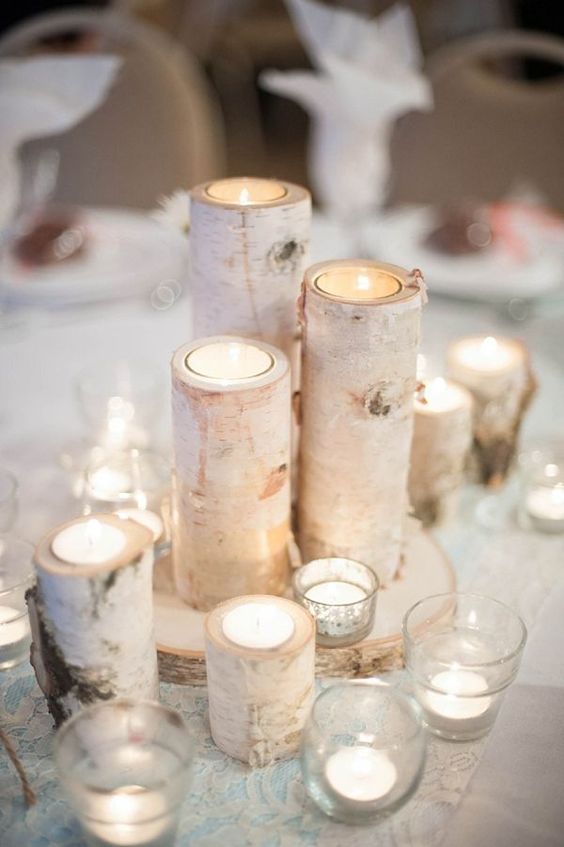 Rock Your Winter Wedding with Birch Centerpieces 009