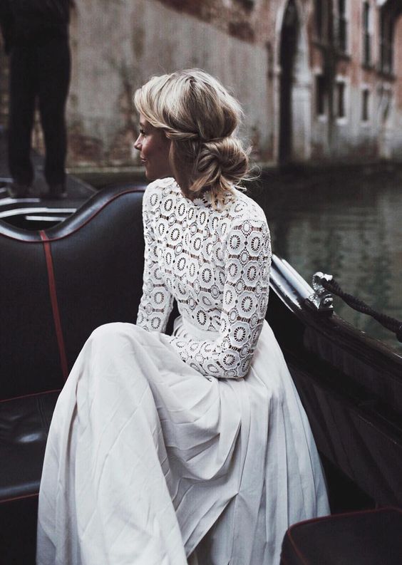 Stylish Long Sleeve Wedding Dresses to Rock! 007