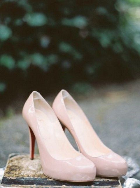 Stylish and Charming Nude Wedding Shoes to Love 022