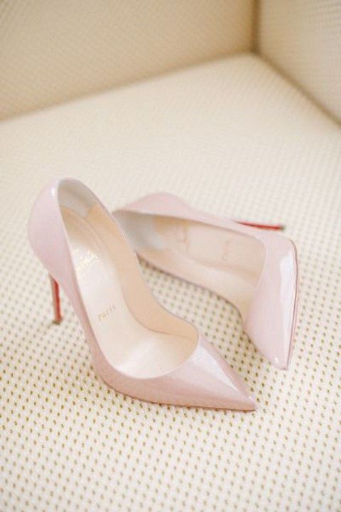 Stylish and Charming Nude Wedding Shoes to Love 027