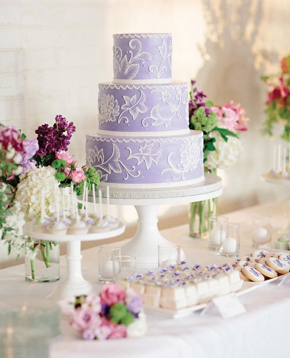 Color of 2018 ---- 24 Violet Wedding Ideas You Can’t Miss! 015