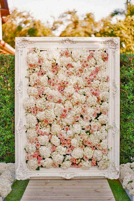 22 Trending Flower Wall Backdrops for Your Wedding Day 22 Trending Flower Wall Backdrops for Your Wedding Day