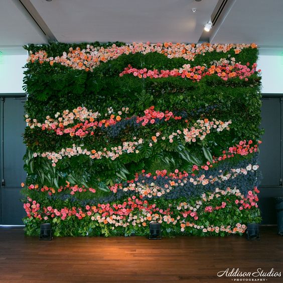 22 Trending Flower Wall Backdrops for Your Wedding Day 22 Trending Flower Wall Backdrops for Your Wedding Day