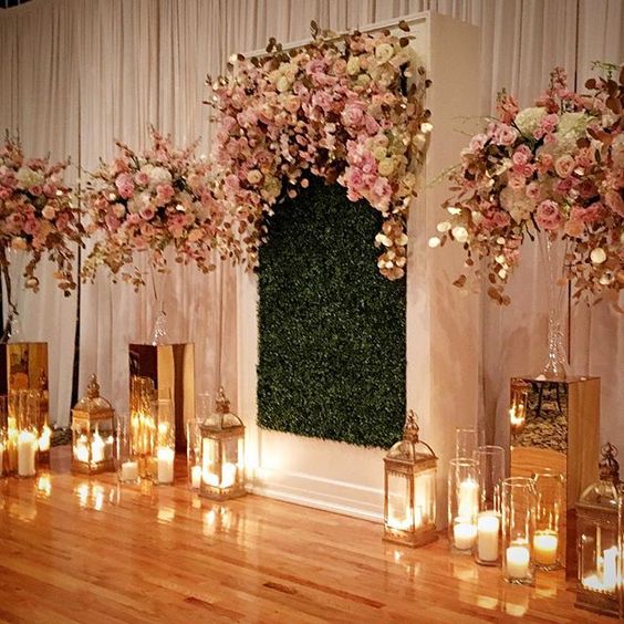 22 Trending Flower Wall Backdrops for Your Wedding Day 22 Trending Flower Wall Backdrops for Your Wedding Day