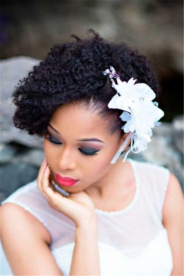 20 wedding updo hairstyles for black brides