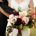 16 Elegant Burgundy and Blush Wedding Bouquet Ideas_004