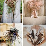 18 Unique Rustic Feather Wedding Bouquets