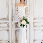 21 Oh So Amazing Bell Sleeve Wedding Dresses_010