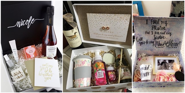 Will You Be My Maid of Honor Gift Boxes She Will Say Yes To!