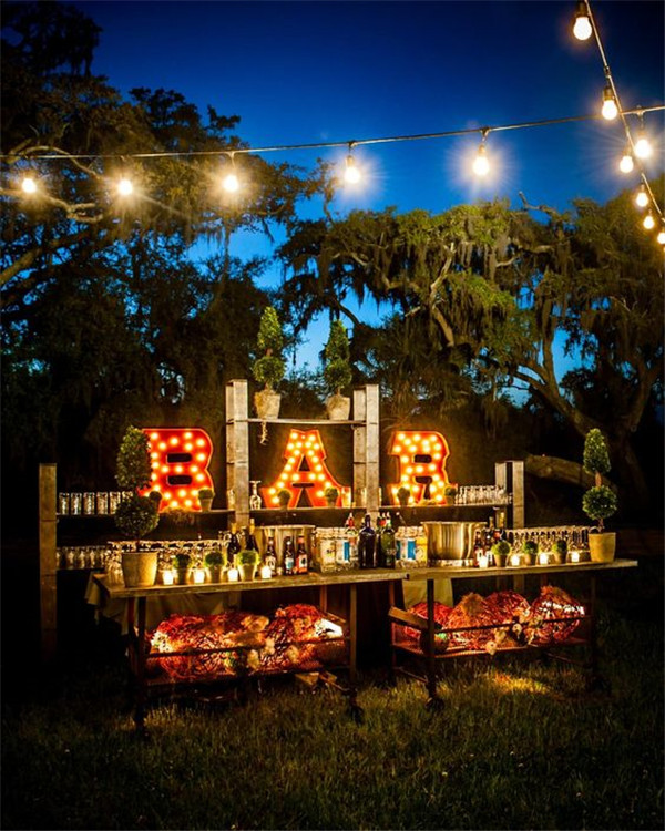 bar light up sign