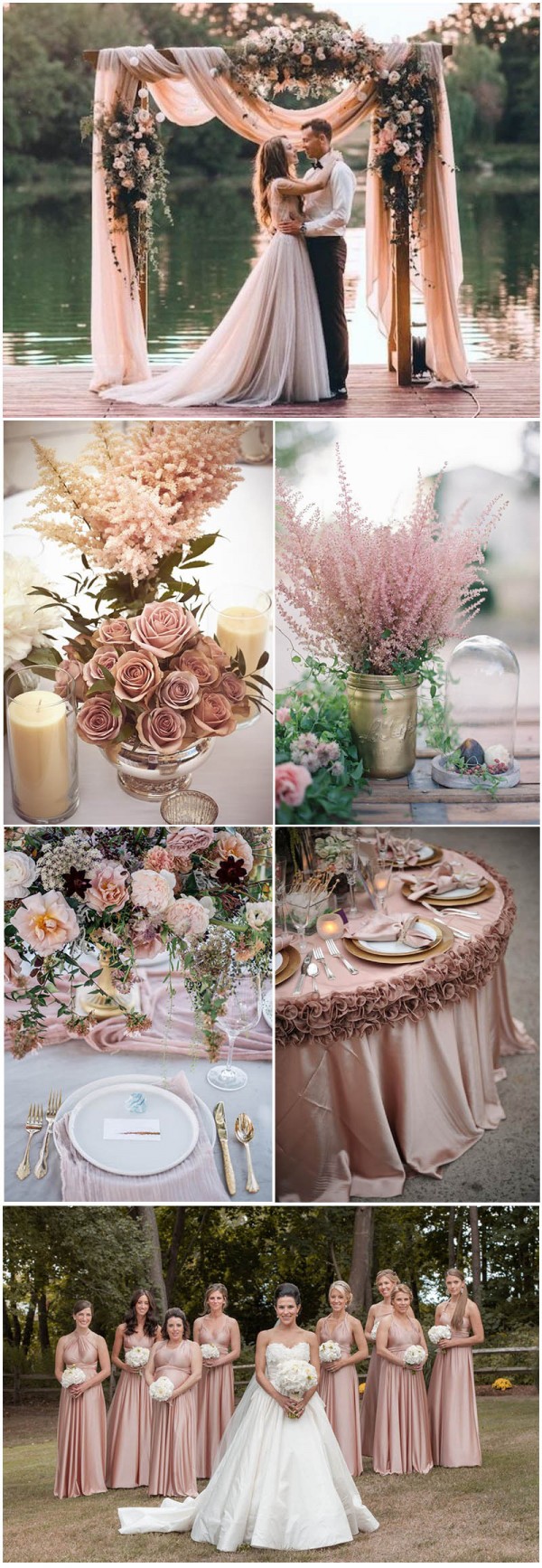 18 Romantic Dusty Rose Wedding Color Ideas for 2019 Weddings - Page 2