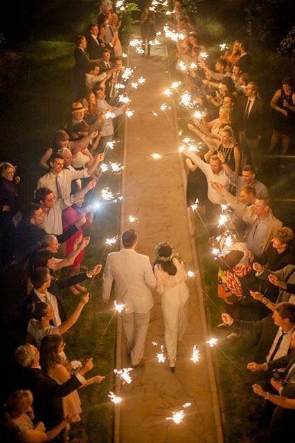 20 Magical Wedding Sparkler Send-Offs for Your Wedding