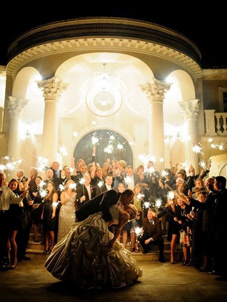 20 Magical Wedding Sparkler Send-Offs for Your Wedding