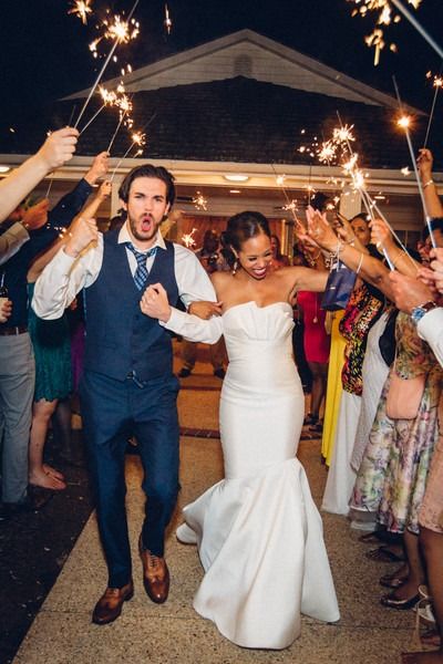 20 Magical Wedding Sparkler Send-Offs for Your Wedding