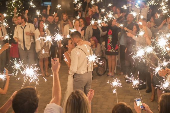 20 Magical Wedding Sparkler Send-Offs for Your Wedding