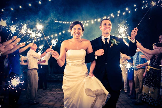 20 Magical Wedding Sparkler Send-Offs for Your Wedding 20 Magical Wedding Sparkler Send-Offs for Your Wedding