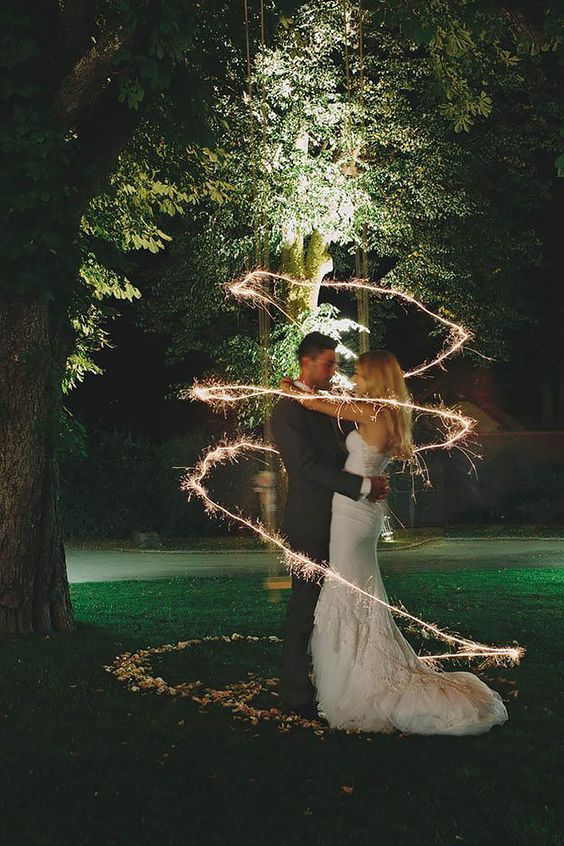 20 Magical Wedding Sparkler Send-Offs for Your Wedding 20 Magical Wedding Sparkler Send-Offs for Your Wedding