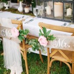 20 Chic Wedding Chair Decoration Ideas for Bride and Groom_004