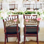 20 Chic Wedding Chair Decoration Ideas for Bride and Groom_011